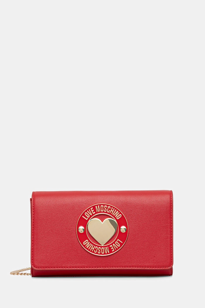 Love Moschino torebka nie mieści A4 czerwony JC4368PP0NKG0500