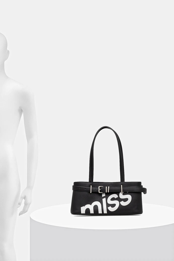 Miss Sixty geantă de mana din piele intoarsa 6S3GJ81600