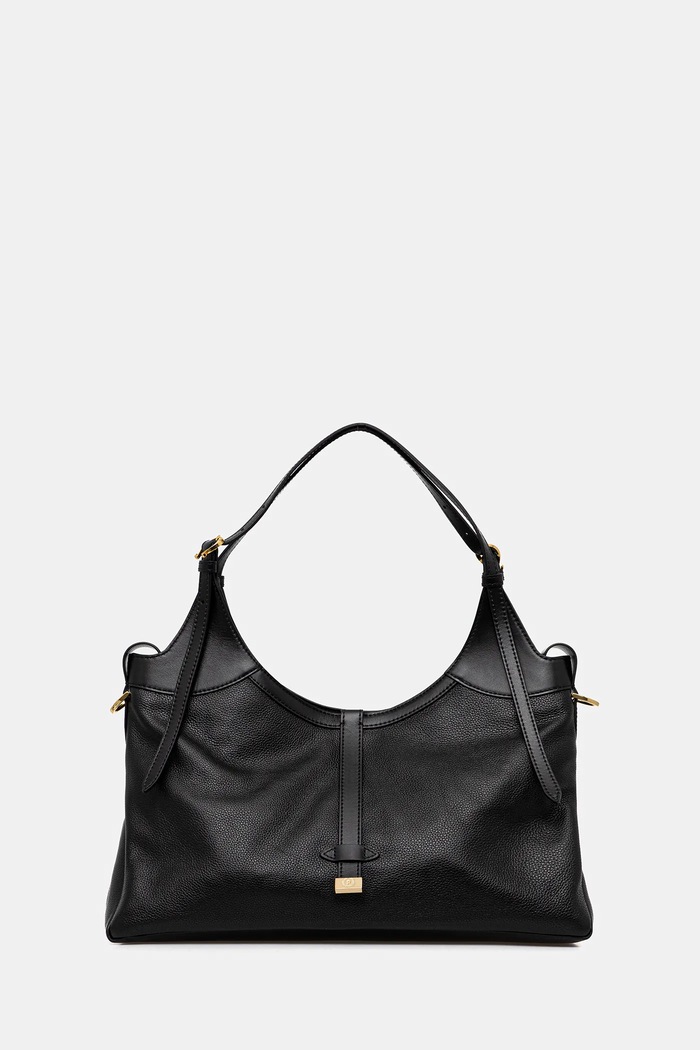 Pollini geantă de piele uni negru PC4400PP0NQA1
