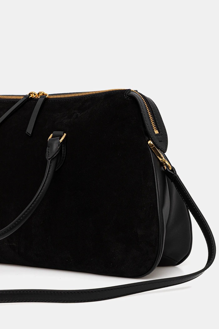 Accesorii Pollini Geantă de mana din piele întoarsă PC4406PP0NQD1 negru