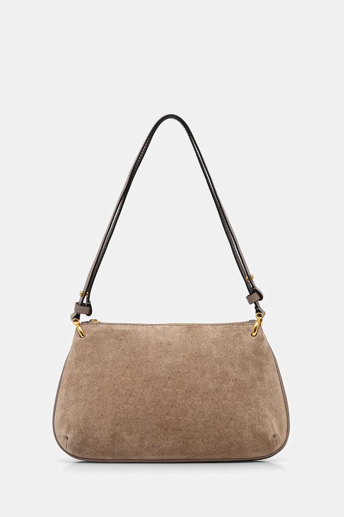 Pollini Poșetă de piele verde PC4407PP0NQD1