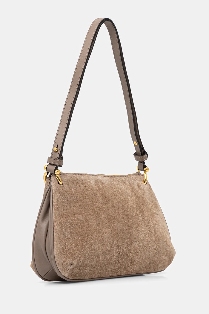 Pollini Poșetă de piele PC4407PP0NQD1 verde AW25