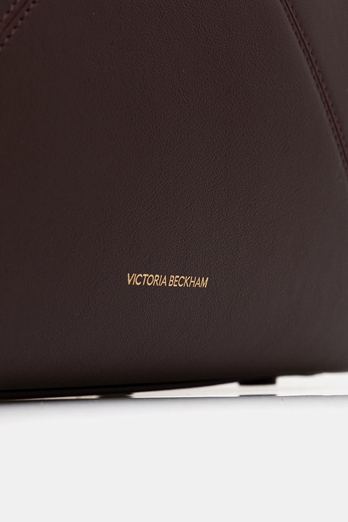 Victoria Beckham шопинг чанта дамска от кожа бордо B325AAC006915A