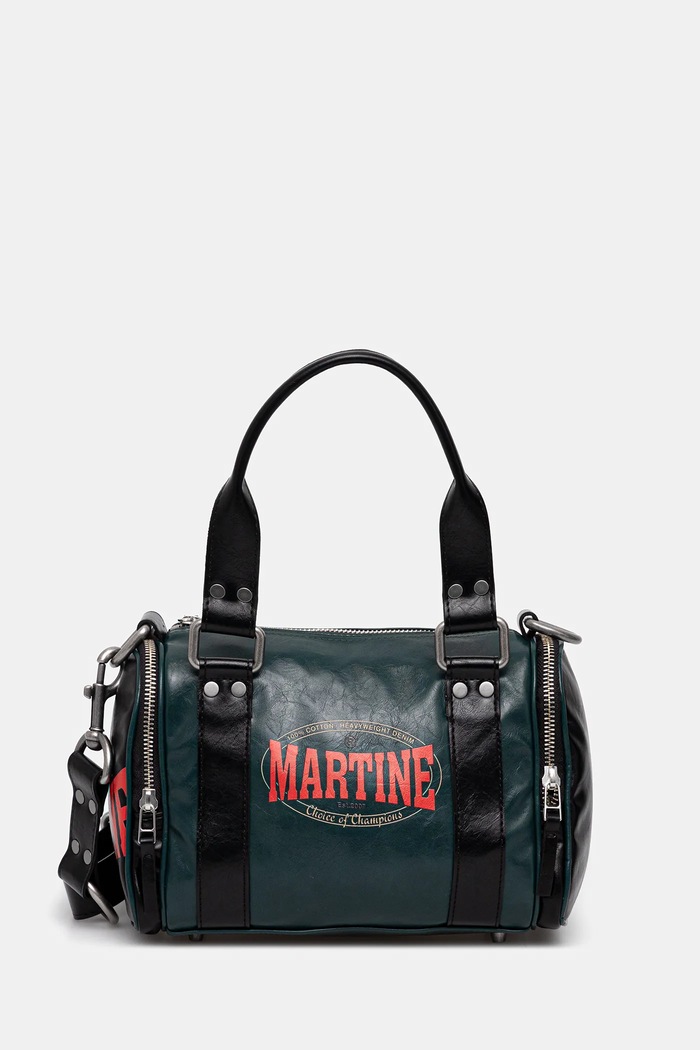 Сумочка Martine Rose Mini Sports имитация натуральной кожи зелёный 1199WSP03414