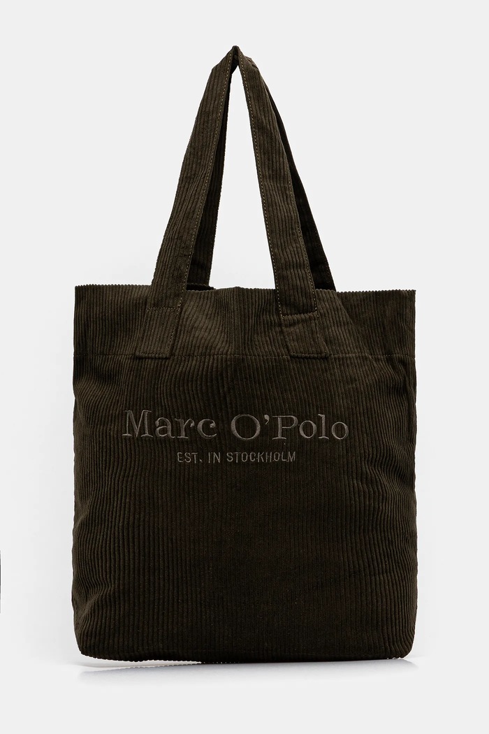 Marc O'Polo Torebka bawełniana zielony 50919730202807