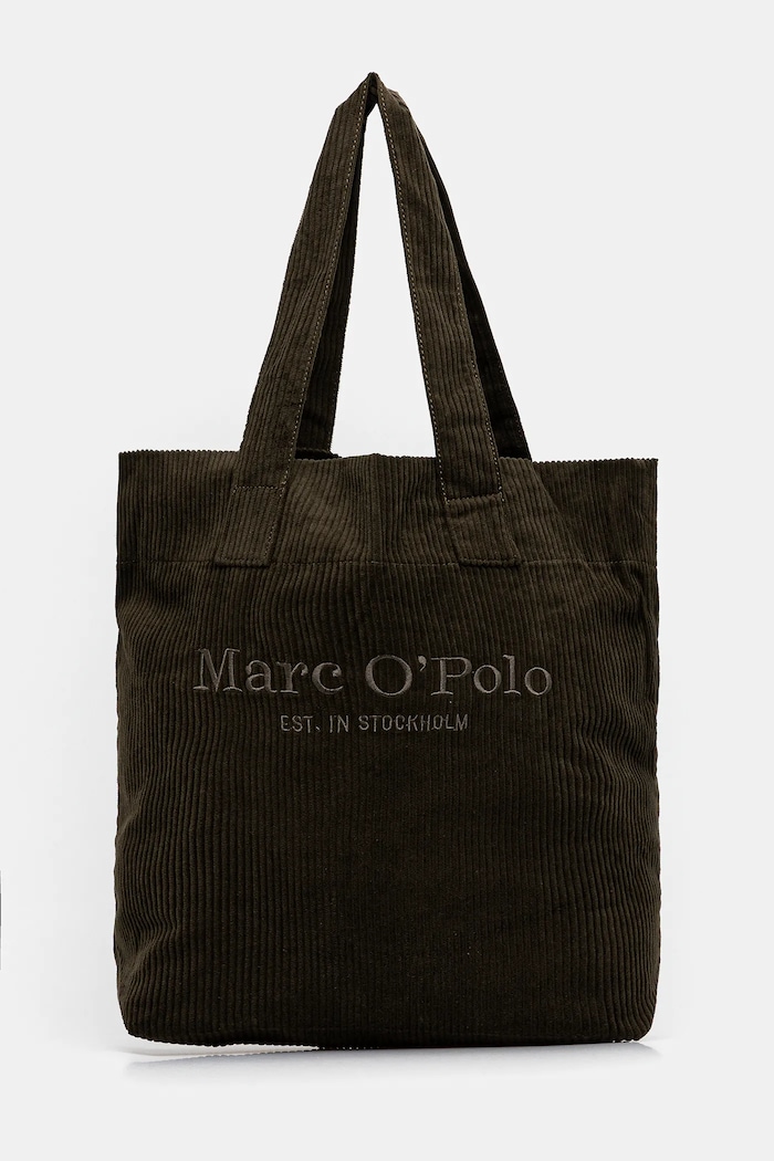 Marc O'Polo Torebka bawełniana zielony 50919730202807