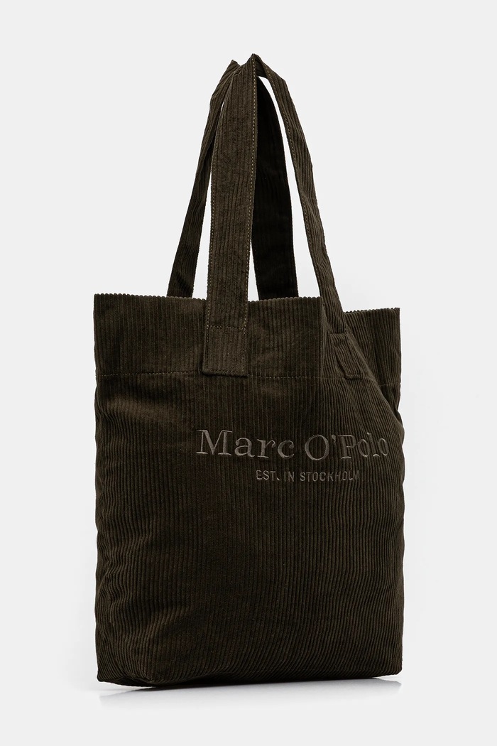 Marc O'Polo Torebka bawełniana 50919730202807 zielony AW25