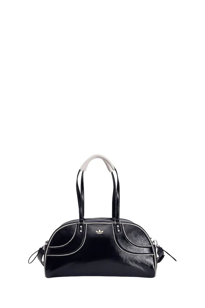 adidas Originals leather handbag x Wales Bonner Bwl Bag L KE1058 black AW25