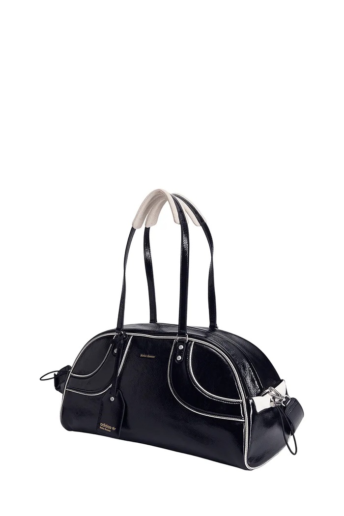 Accessories adidas Originals leather handbag x Wales Bonner Bwl Bag L KE1058 black