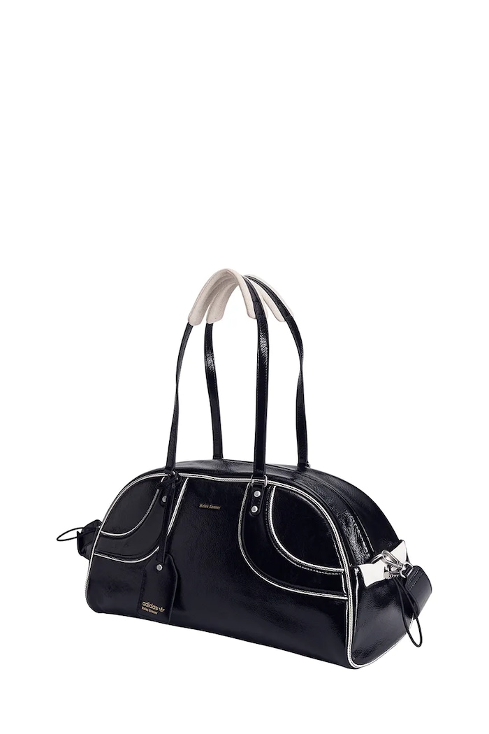 Accessories adidas Originals leather handbag x Wales Bonner Bwl Bag L KE1058 black