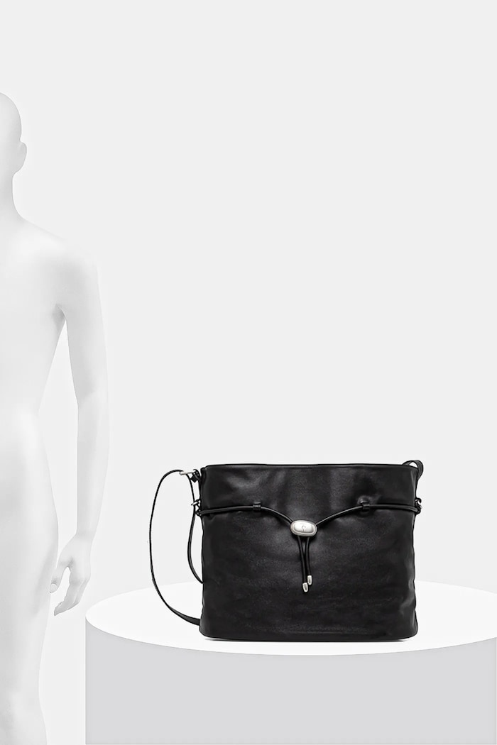 Usnjena torbica Trussardi Z598E005975N