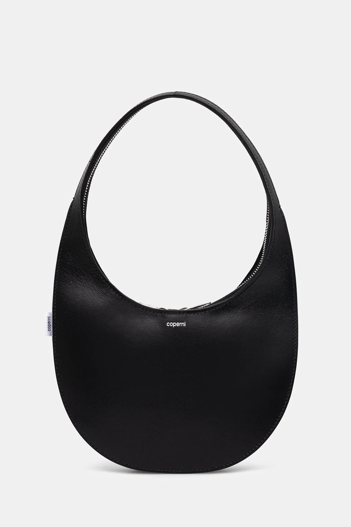 Coperni poșetă de piele Soft Swipe uni negru COPBA108F6066