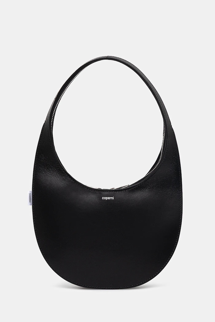 Coperni poșetă de piele Soft Swipe uni negru COPBA108F6066