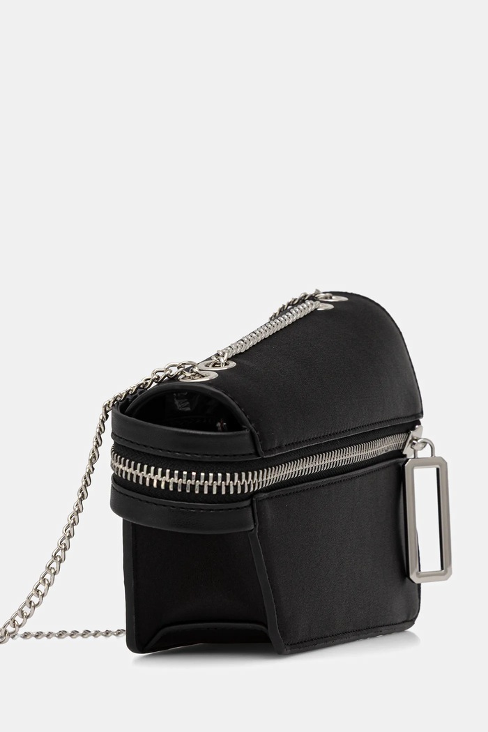 Τσάντα Sisley 6F3WWY060 μαύρο AW25