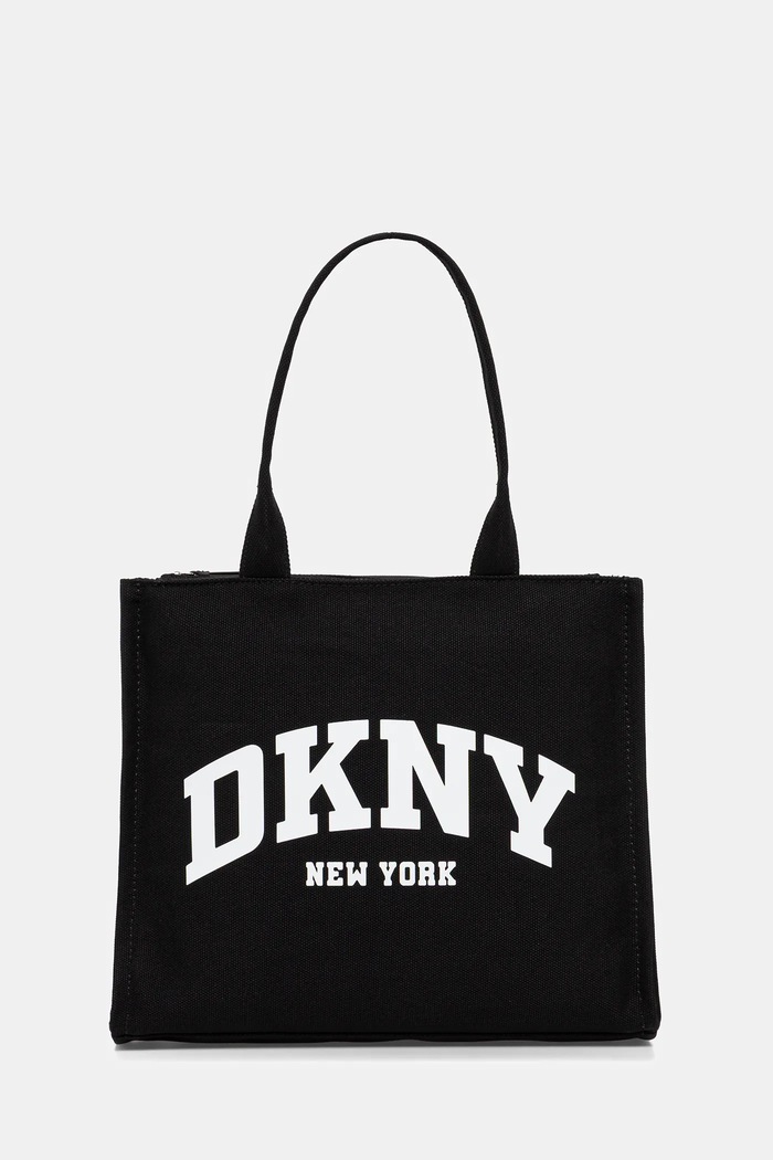 Kabelka Dkny HADLEE LOGOARCH textilní černá R51AGJ50