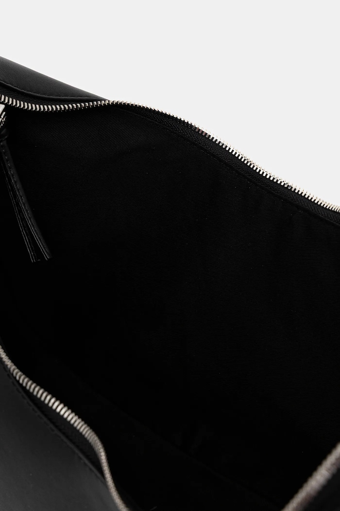 Чанта GANNI Hobo Medium Laces A7295 черен