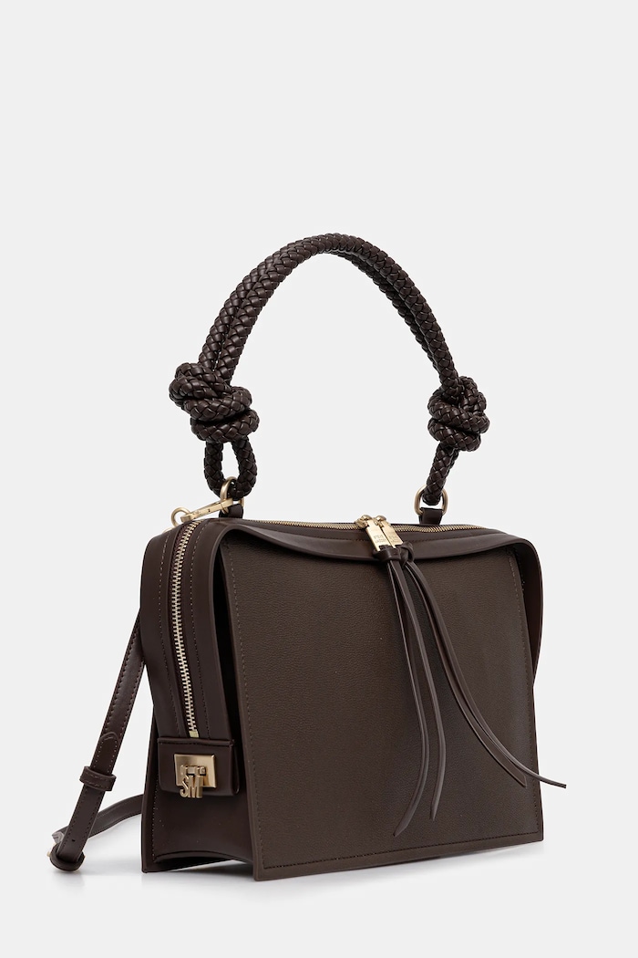 Steve Madden kabelka typu tote dámska z imitácie kože Bamren SM13002305 hnedá SS26