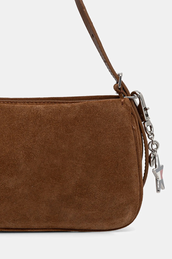 Αξεσουάρ Δερμάτινη τσάντα Tommy Jeans AW0AW18309 καφέ