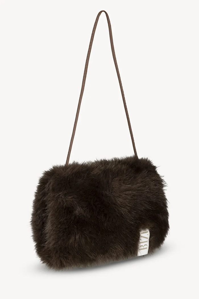Torbica Bizuu MUFFIE MUFFIE.BRAZOWY rjava AW25