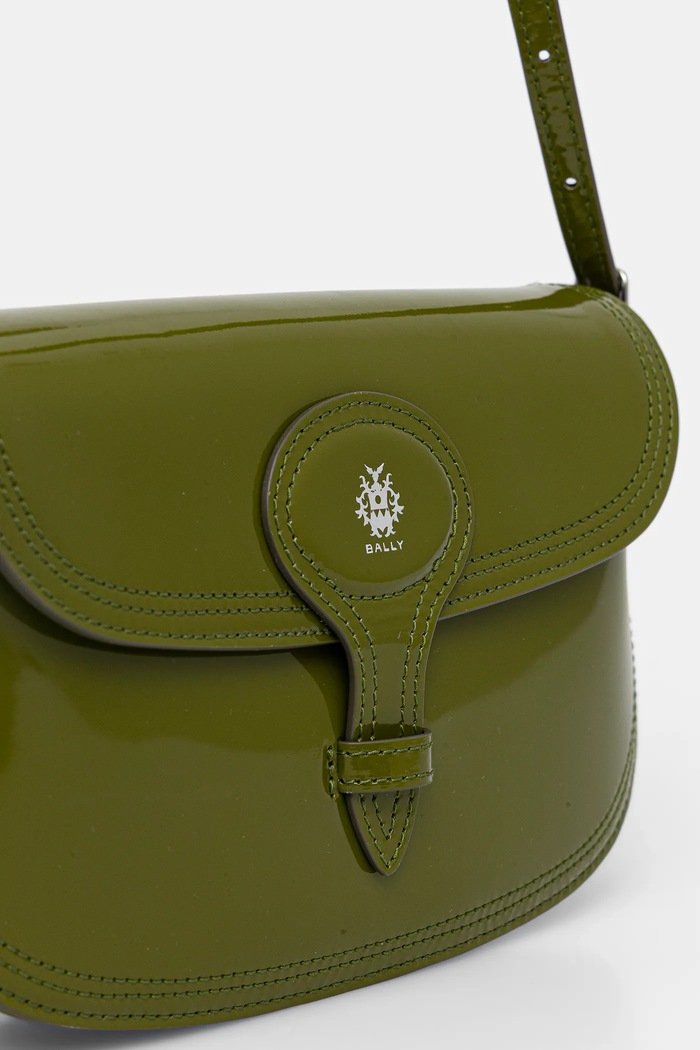 Dodatki Usnjena torbica Bally WAS045 zelena