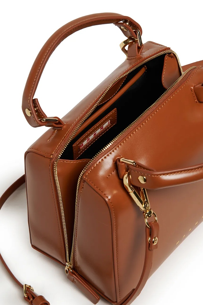 Dětská kabelka Marni MW103F SCHOOL BAG BAGS hnědá M01608