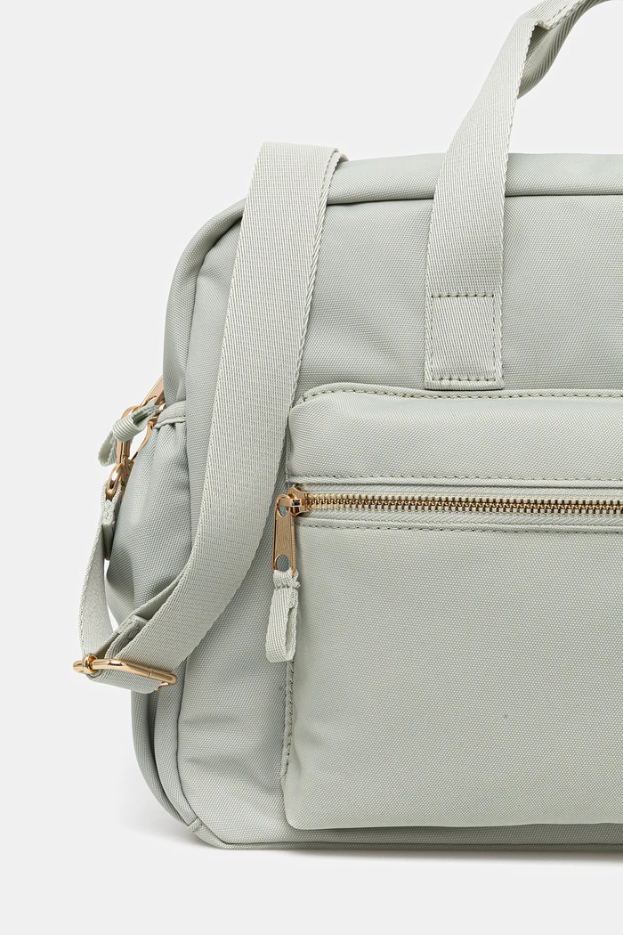 Přebalovací taška na kočárek Tommy Hilfiger AU0AU01997.9BYA zelená AW25