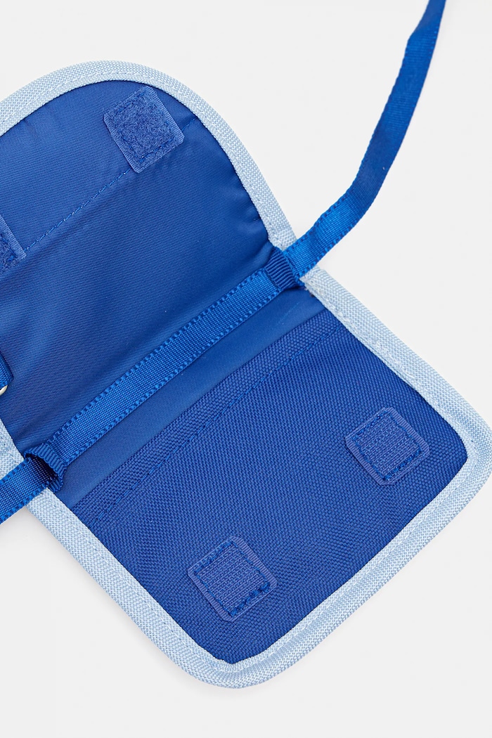 Otroška torbica za pas adidas Performance modra JV7830