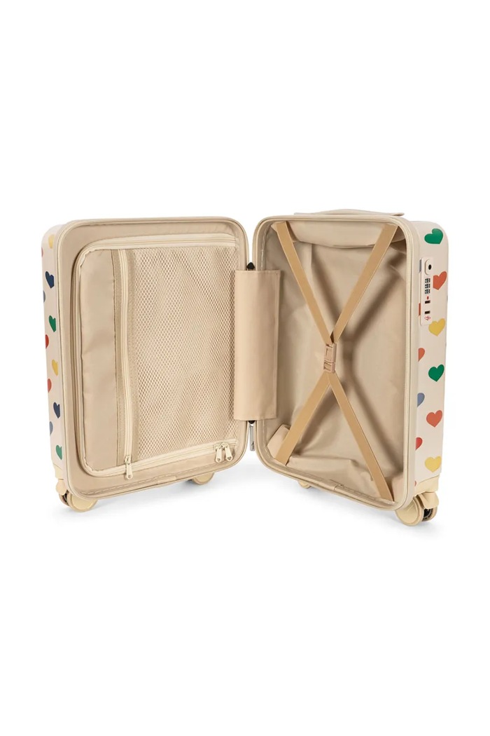 BIMBA Konges Sløjd valigia TRAVEL SUITCASE KS103550.9BYA beige