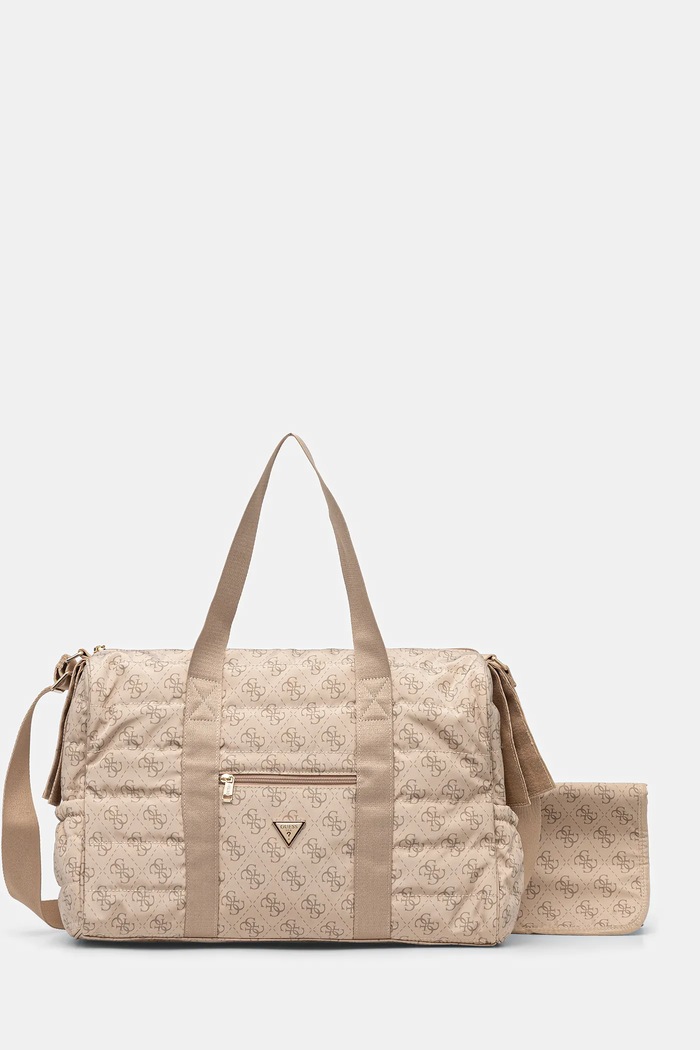 Torba za voziček s podlogo za previjanje Guess Tekstil bež H5BW18.WFTO0.9BYA