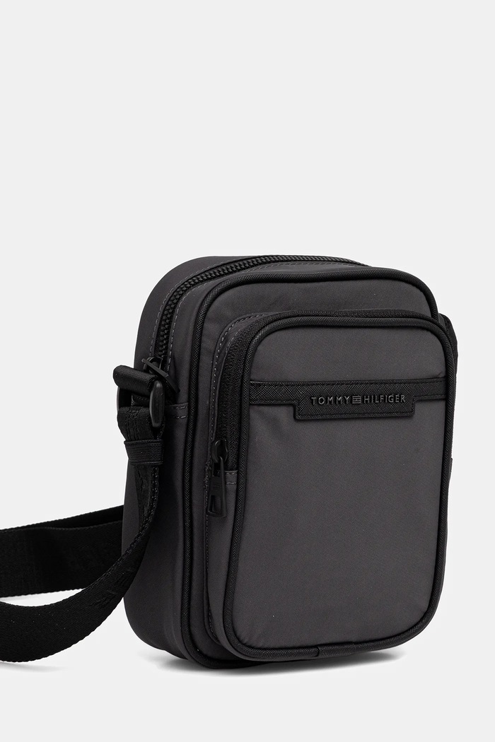 Tommy Hilfiger borsetă AM0AM13465 gri AW25