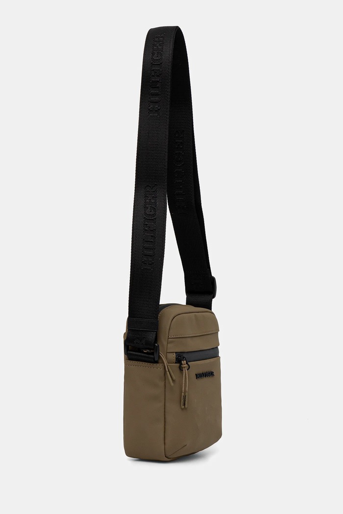 Malá taška Tommy Hilfiger AM0AM13498 zelená AW25