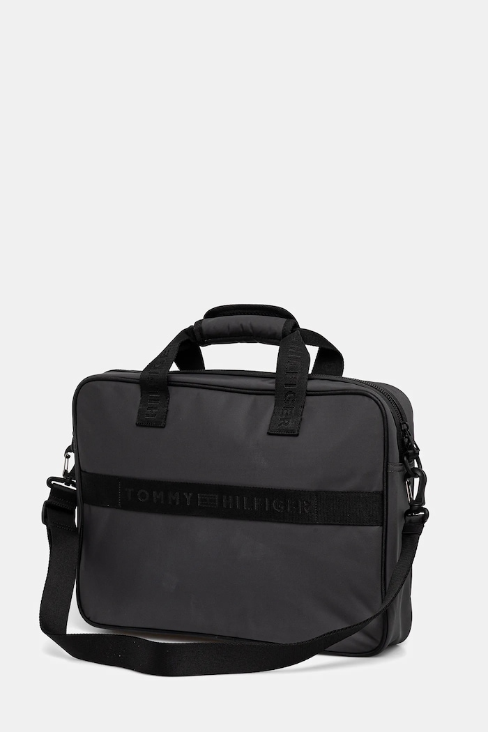 Dodatki Torba za prenosnik Tommy Hilfiger 42 x 32 x 10 cm AM0AM13466 siva