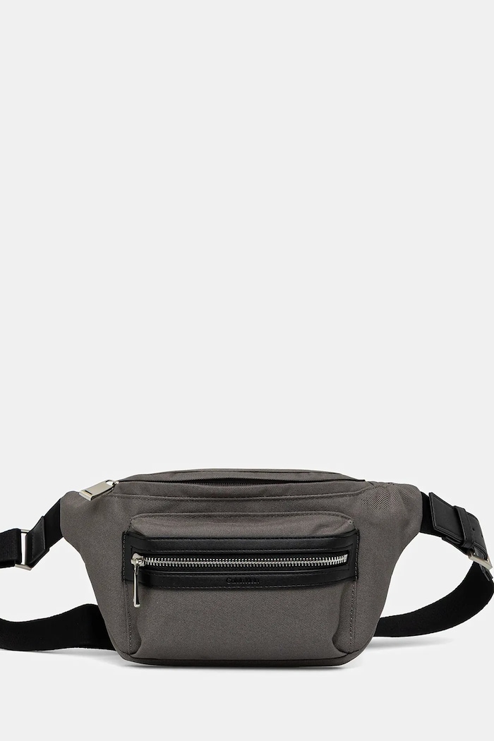 Calvin Klein nerka nie mieści A4 szary LV04D3073G