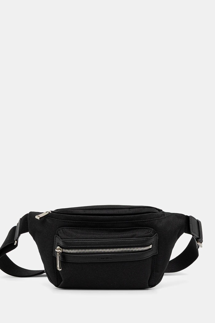 Τσάντα φάκελος Calvin Klein υφασμάτινο μαύρο LV04D3073G