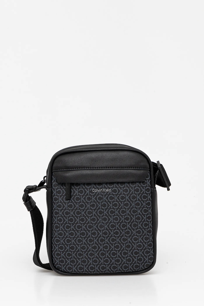 Calvin Klein saszetka nie mieści A4 czarny LV04D3089G