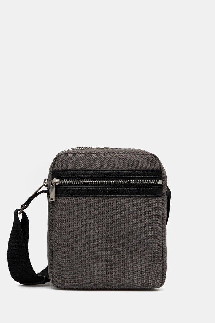 Calvin Klein saszetka nie mieści A4 szary LV04D3175G