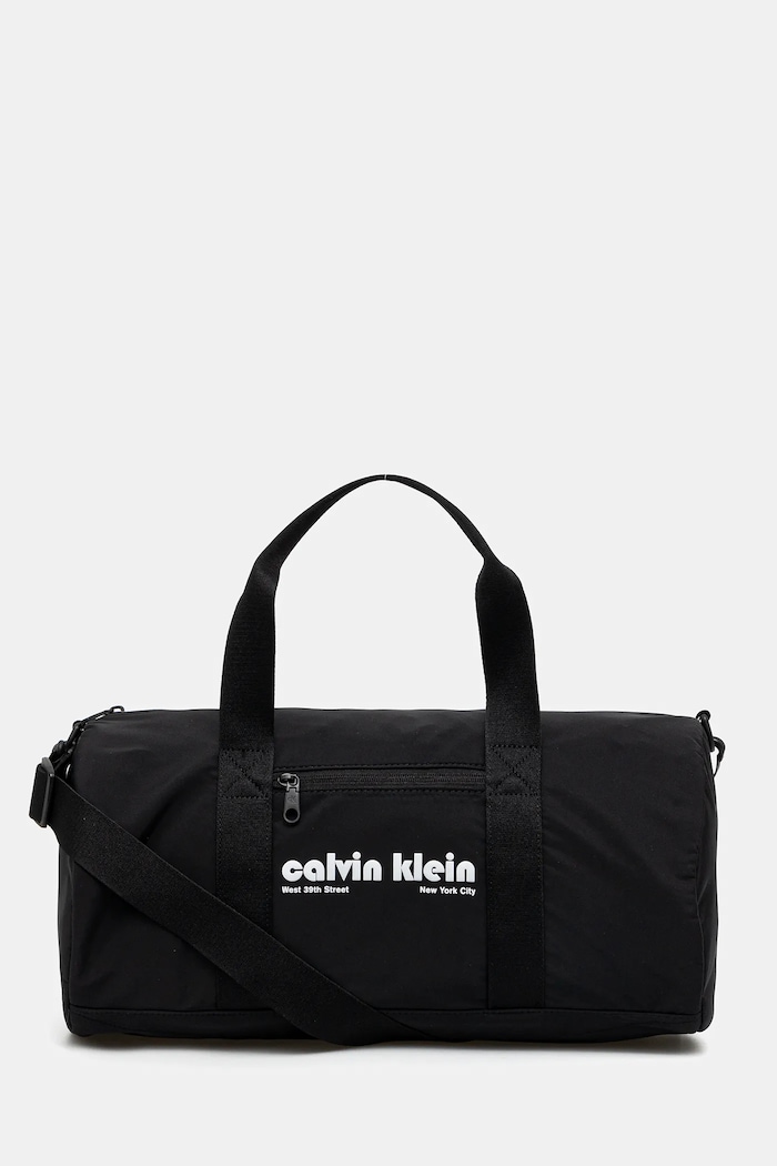 Taška Calvin Klein 43 x 23 x 24 cm nášivka čierna LV04G3163G