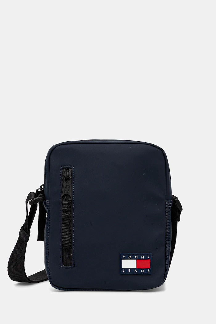 Tommy Jeans táska szintetikus sötétkék AM0AM13396