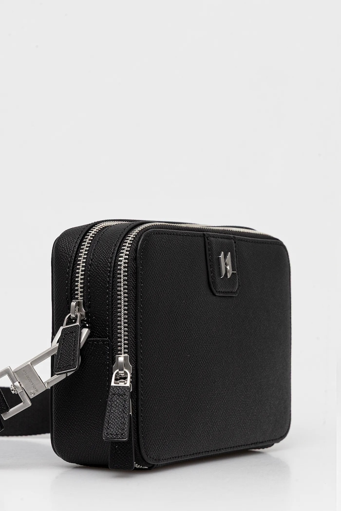 Karl Lagerfeld чанта през рамо мъжка от кожа K/MONOGRAM A3M30157 черен AA00