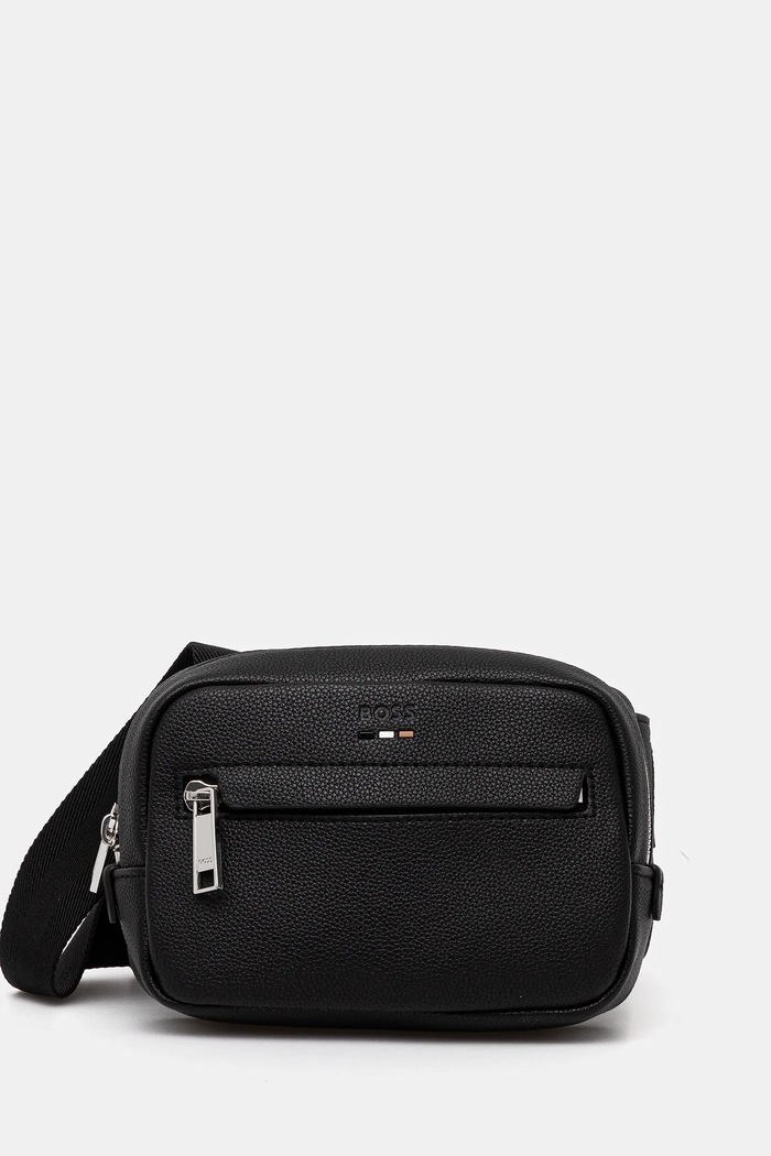 BOSS borsetă Ray_MN Monostrap uni negru 50548019