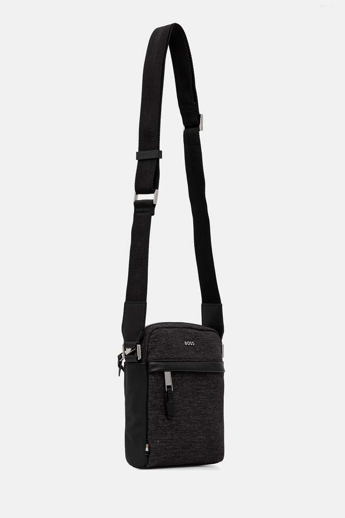 Сумка BOSS Highway_ML_NS zip 50548022 сірий AW25