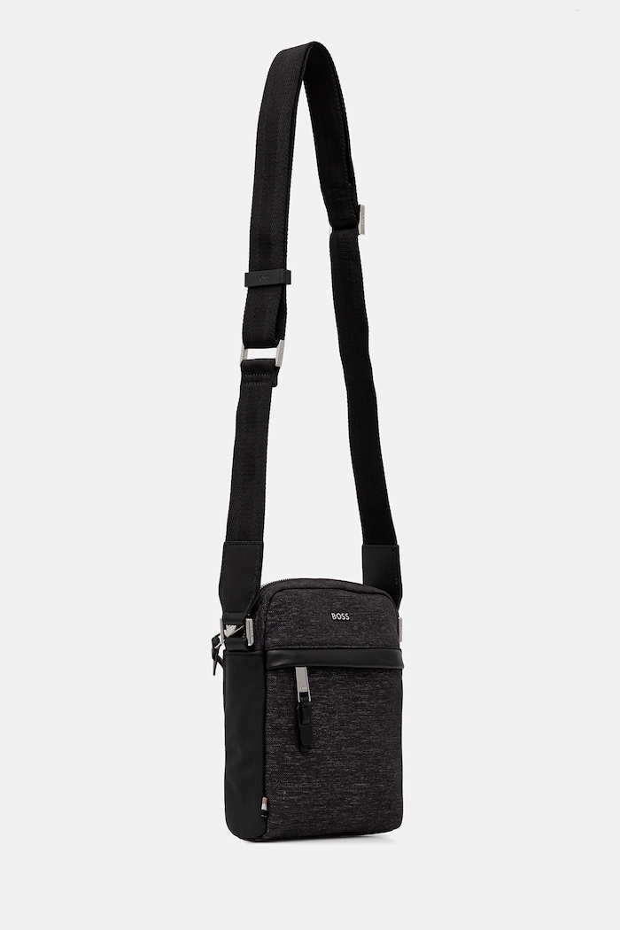 Сумка BOSS Highway_ML_NS zip 50548022 сірий AW25