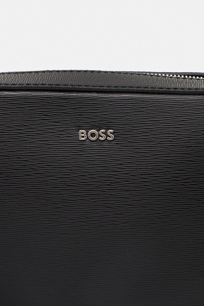BOSS saszetka skórzana Luminary_EW Crossb czarny 50548274