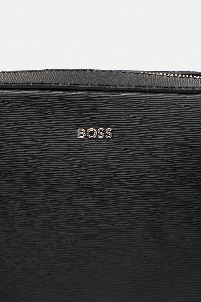 BOSS saszetka skórzana Luminary_EW Crossb czarny 50548274