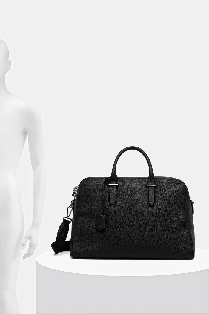 Kožená taška BOSS Madison-B1_Holdall 50548231