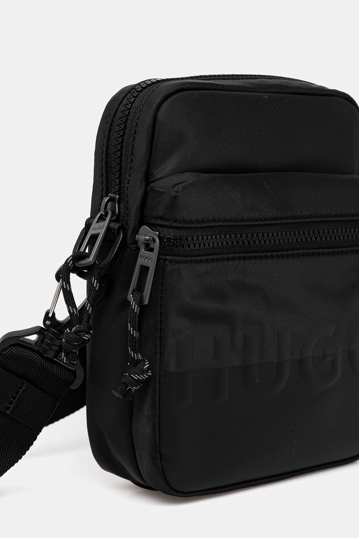 HUGO borsetă Nosh_NS Zip 50547115 negru AW25