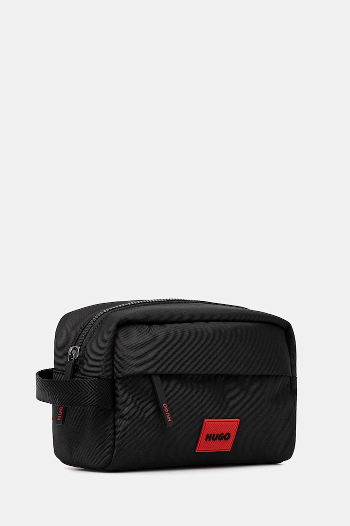 Kosmetická taška HUGO Ethon 3.0_Washbag 50549012 černá SS26