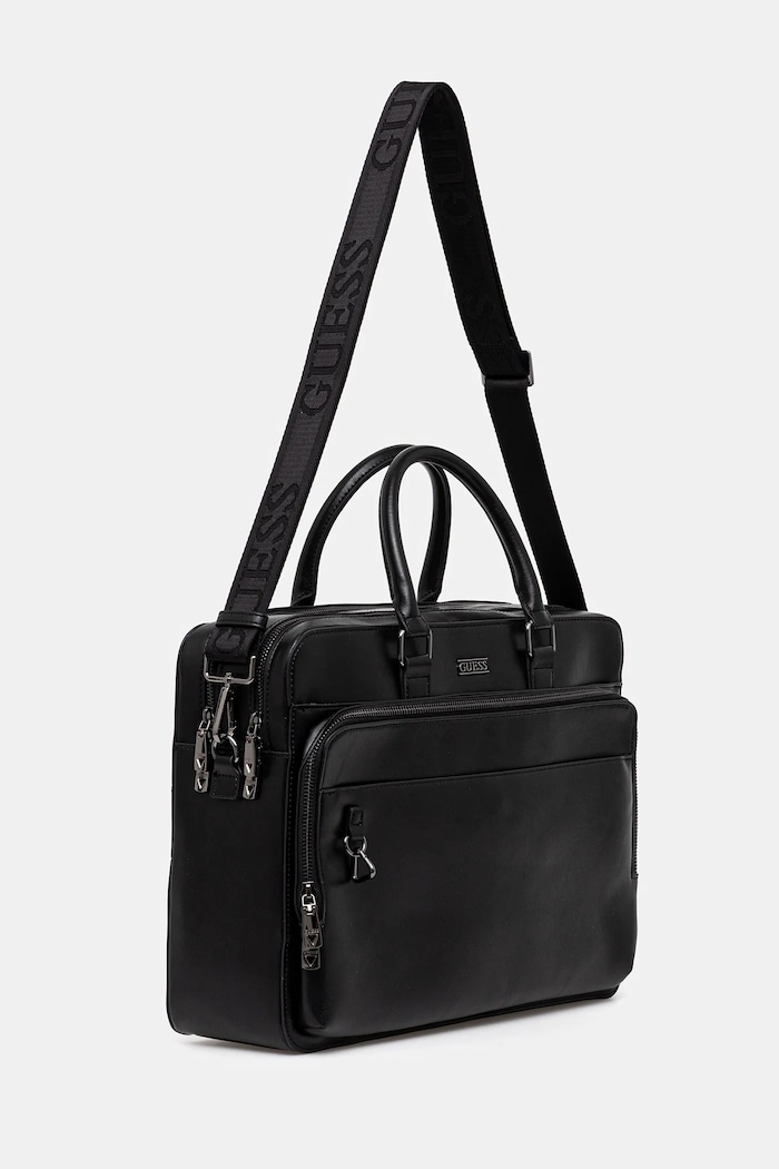 Guess geantă BOSTON 40 x 29 x 14 cm HMBOCA.P5338 negru AW25