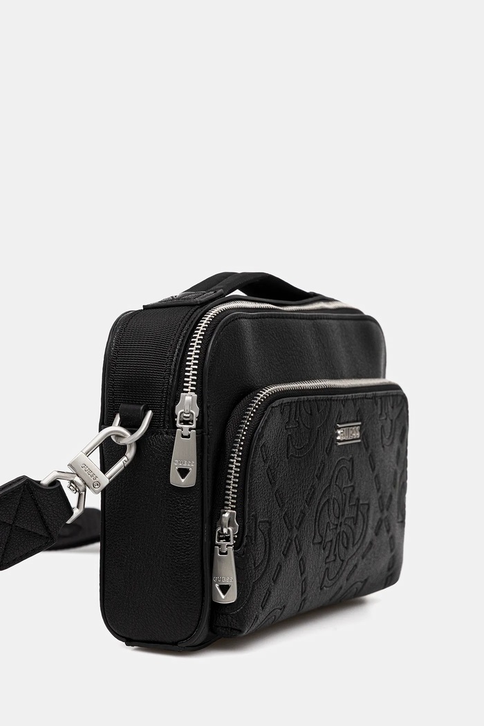 Malá taška Guess BOSTON HMBOMG.P5439 čierna SS26