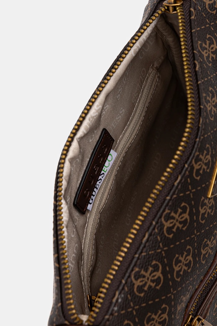 Malá taška Guess MILANO HMMILO.P5417 hnedá